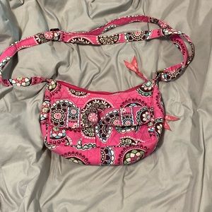 Vera Bradley sm/md purse pink floral bag